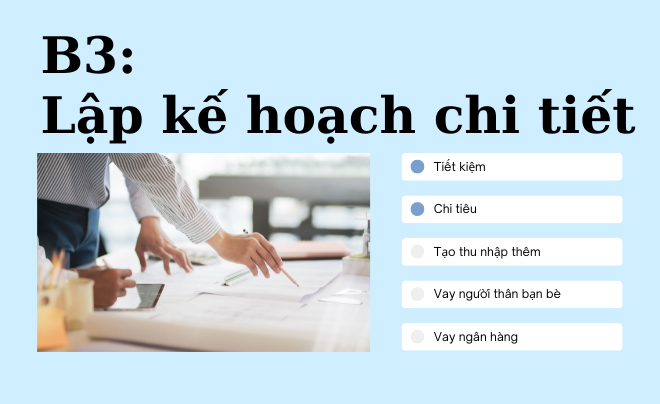 lập kế hoạch mua nhà trong 3 năm thật chi tiết