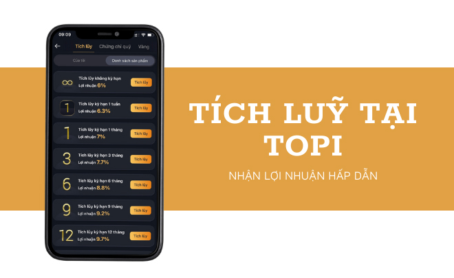 Tích lũy TOPI để nhận lợi nhuận hấp dẫn