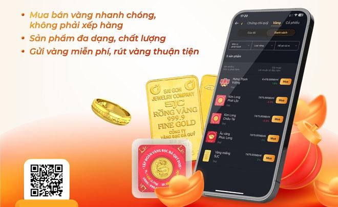 Mua vàng online xu hướng đầu tư mới