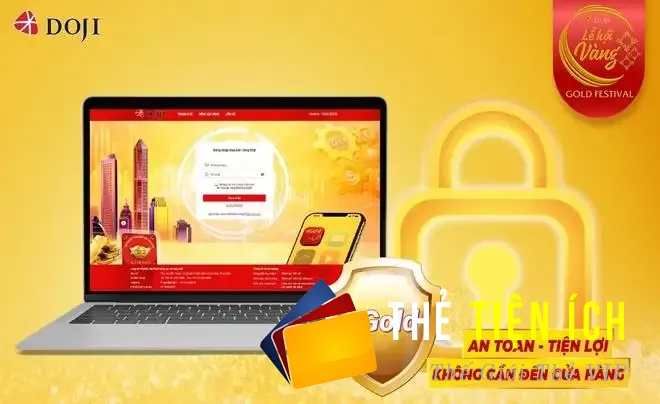 Cách mua vàng miếng SJC online