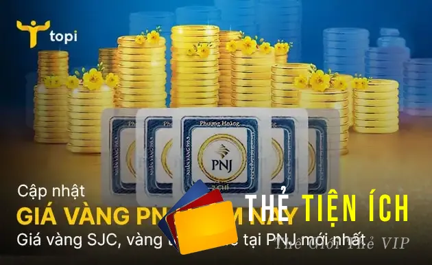 Bảng giá vàng SJC, 9999 thương hiệu PNJ mới nhất hôm nay