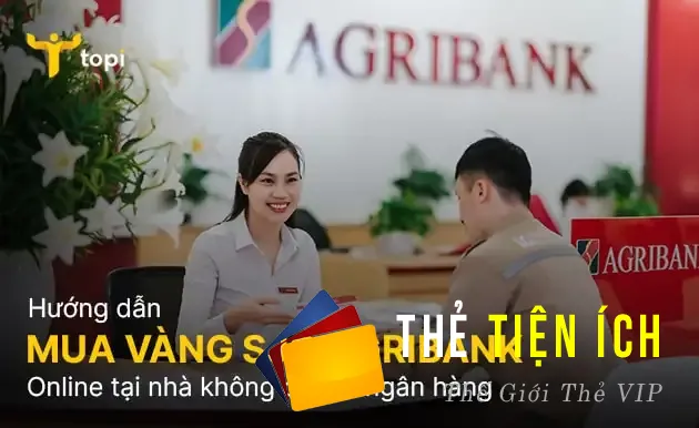 Hướng dẫn mua vàng miếng SJC Agribank online