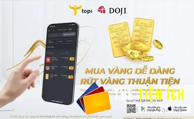 Tải Topi - App mua vàng eGold trực tuyến